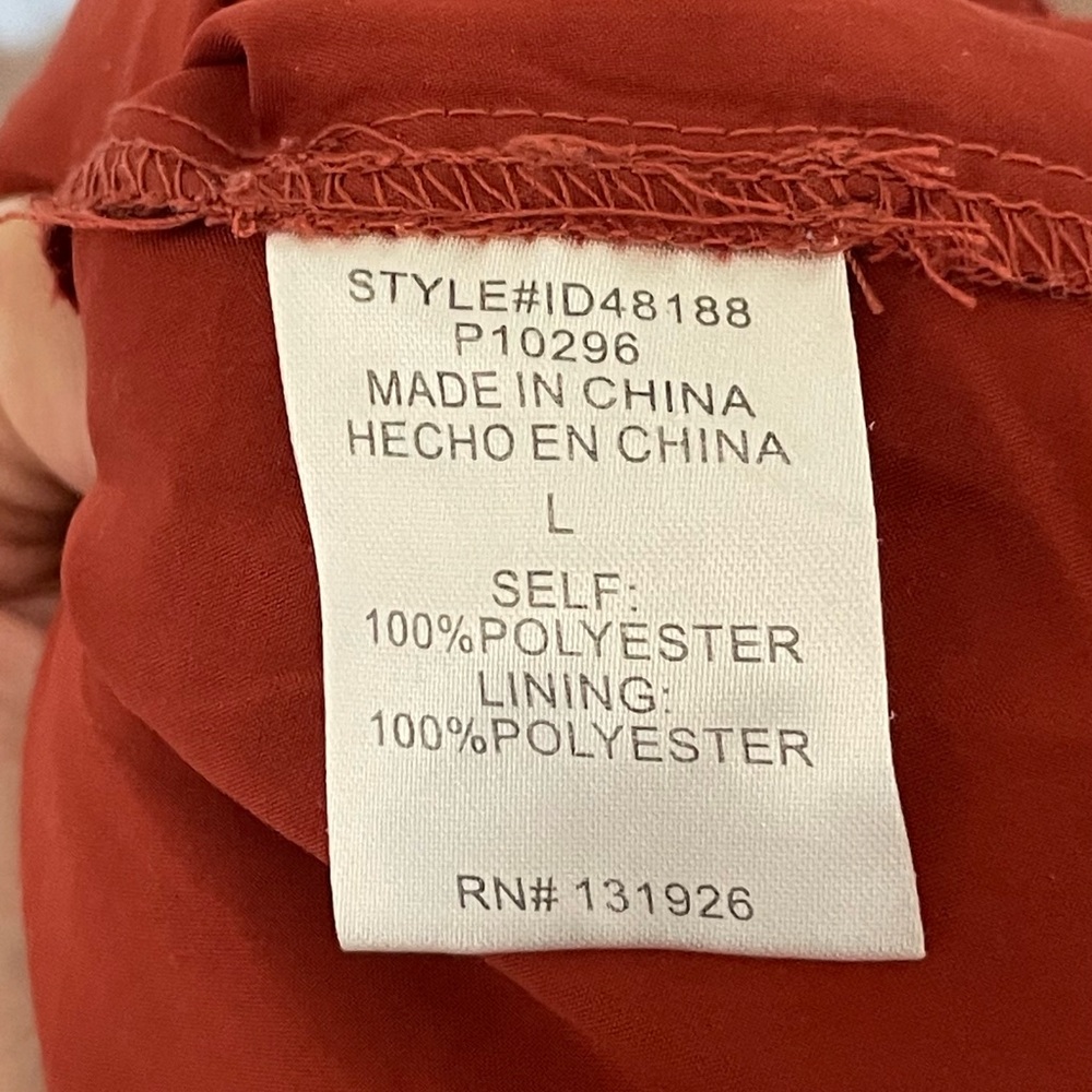 Tea n Rose Rust Midi Dress - Picture 12 of 12